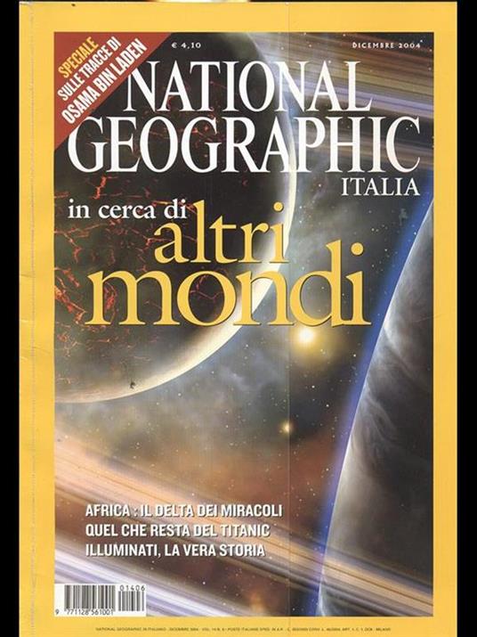 National Geographic Italia. Dicembre 2004Vol. 14 N. 6 - 7