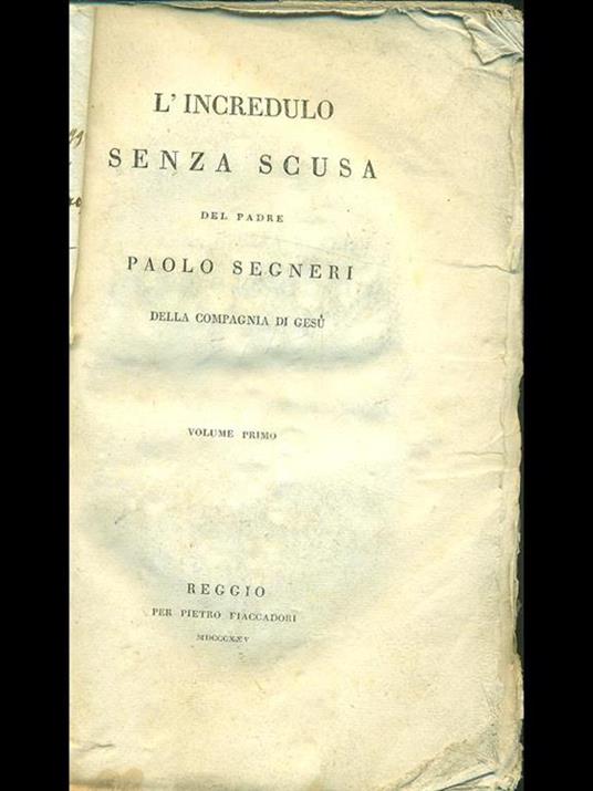 L' incredu7lo senza scusa - Paolo Segneri - 5