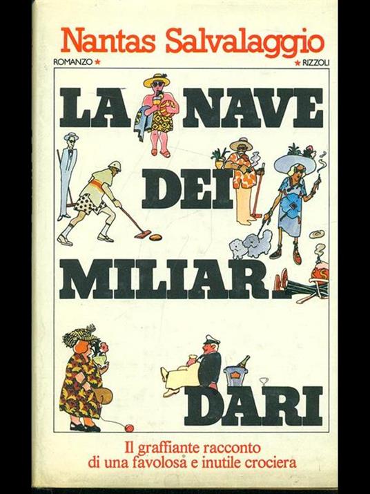 La nave dei miliardari - Nantas Salvalaggio - copertina