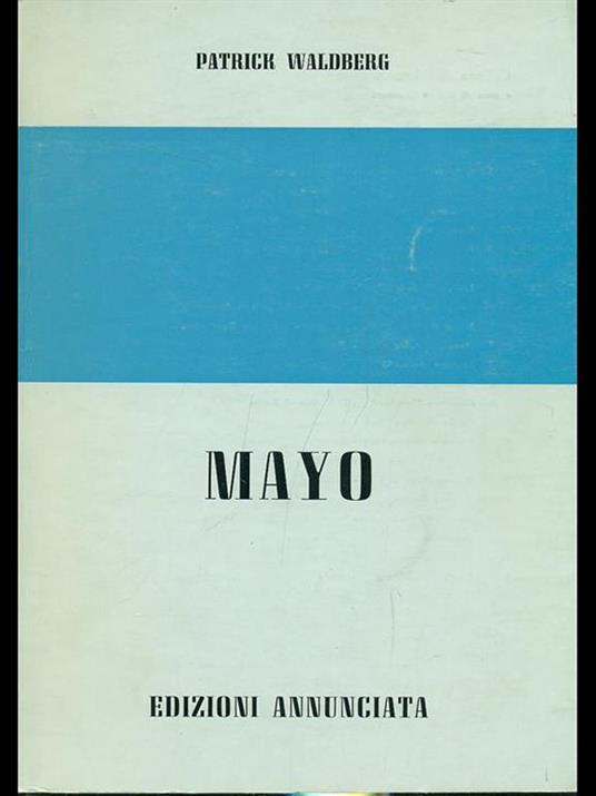 Mayo - Patrick Waldberg - copertina