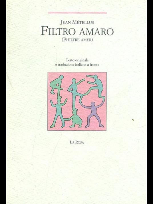 Filtro amaro-Philtre amer - Jean Métellus - copertina