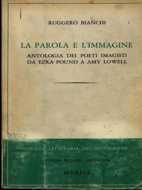 La parola e l'immagine - Antonino Pagliaro - 2