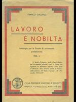 Lavoro e' nobiltà