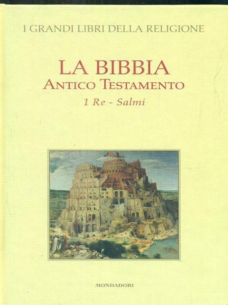 La Bibbia. antico Testamento 1 Re-Salmi - copertina