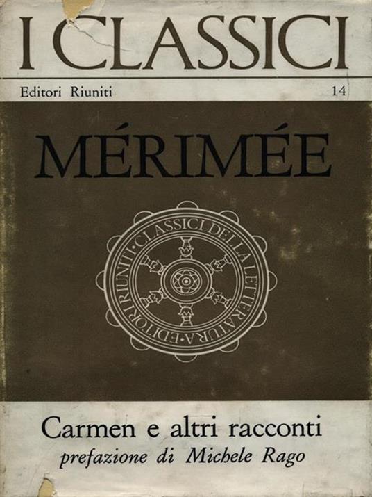 Carmen e altri racconti - Prosper Mérimée - copertina