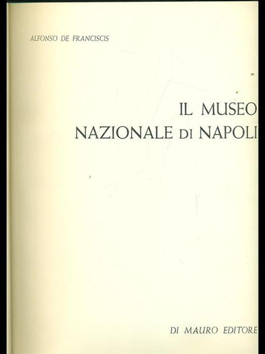 Il museo nazionale di Napoli - Alfonso De Franciscis - 2