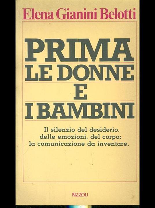 Prima le donne e i bambini - Elena Gianini Belotti - 7