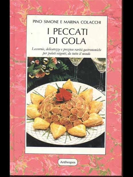 I peccati di gola - Pino Simone - copertina