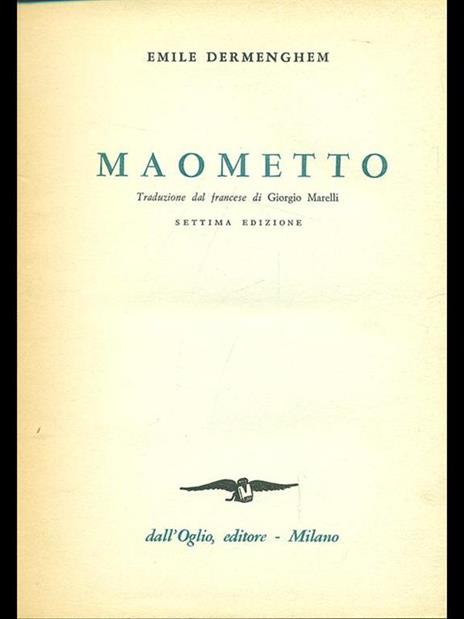 Maometto - Emile Dermenghem - 8