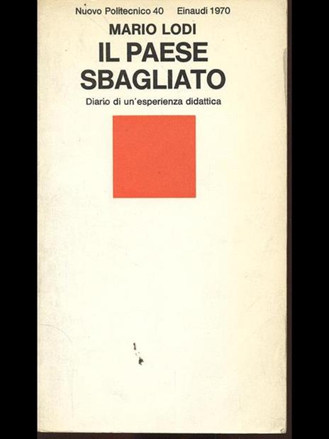 Il paese sbagliato - Mario Lodi - 2