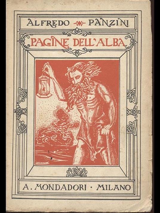 Pagine dell'alba - Alfredo Panzini - copertina