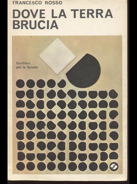 Dove la terra brucia - Francesco Rosso - copertina