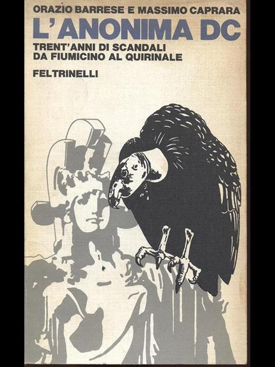 L' anonima Dc - Orazio Barrese,Massimo Caprara - copertina