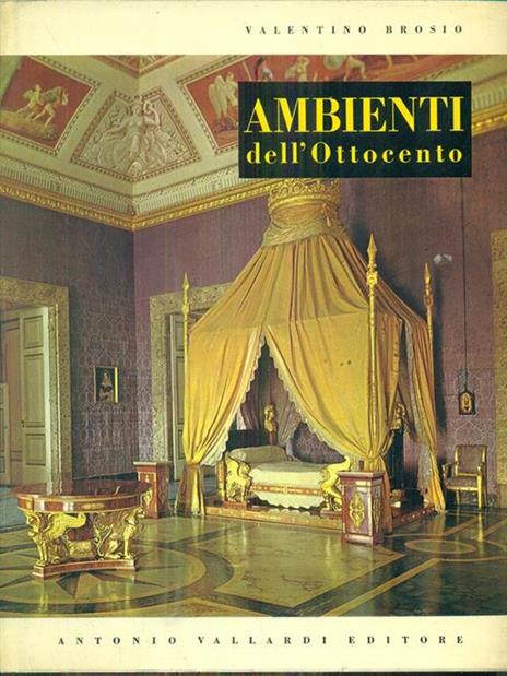 Ambienti dell'ottocento - Valentino Brosio - copertina