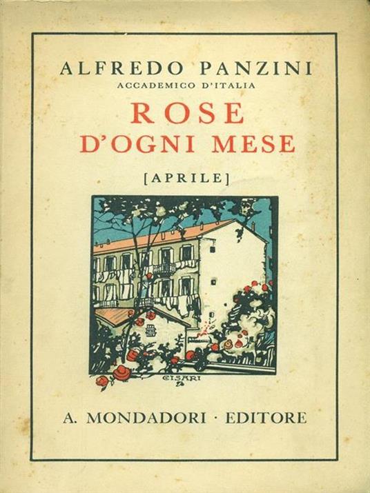 Rose d'ogni mese - Alfredo Panzini - copertina