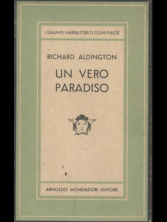 Un vero Paradiso - Richard Aldington - copertina