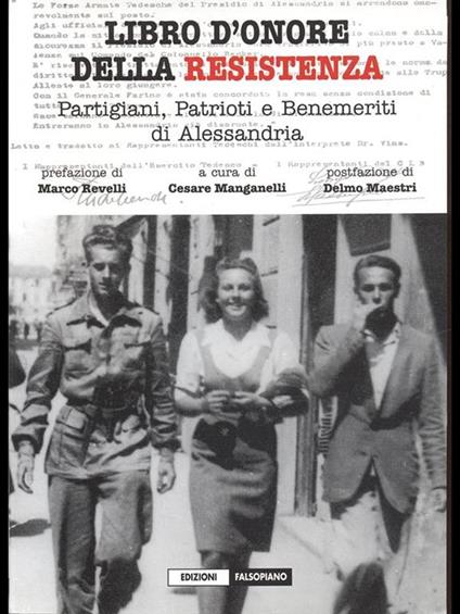 Libro d'onore della Resistenza. Partigiani, Patrioti e Benemeriti di Alessandria - copertina