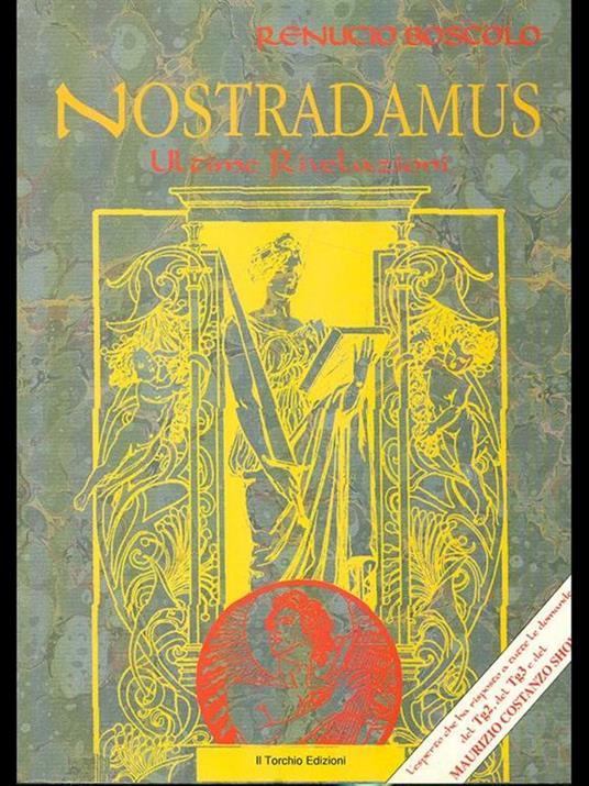 Nostradamus. Almanacco astrologico 1995 - Renucio Boscolo - copertina