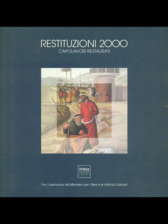 Restituzioni 2000 Capolavori restaurati - copertina