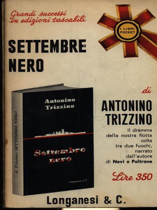 Settembre nero - Antonino Trizzino - copertina