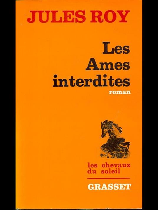 Les ames interdites - Jules Roy - copertina