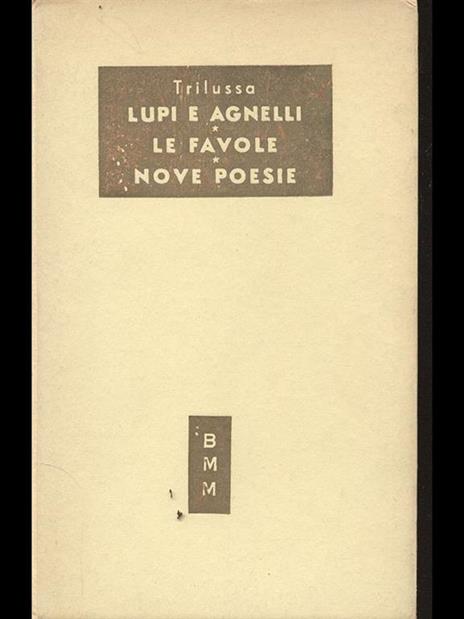 Lupi e agnelli. le favole. nove poesie - Trilussa - 3