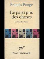 Le parti pris des choses