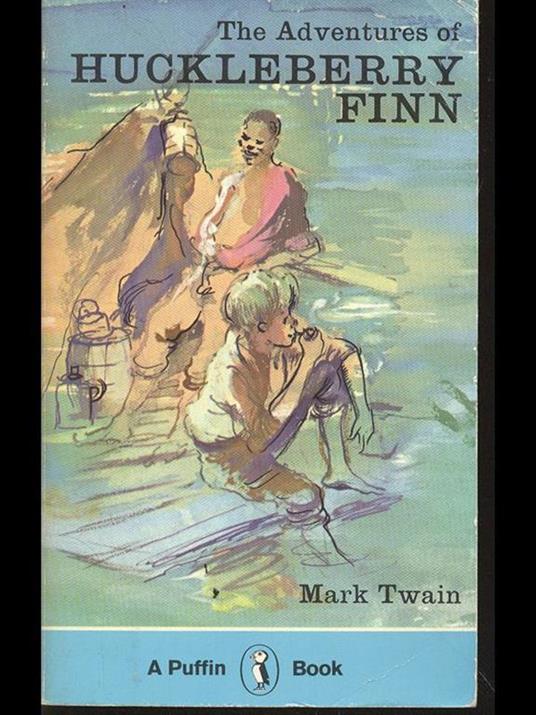 The Adventures of Huckleberry Finn - Mark Twain - copertina