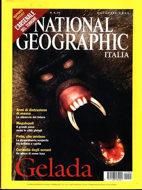 National Geographic Italia. Novembre 2002Vol. 10 N. 5 - 2