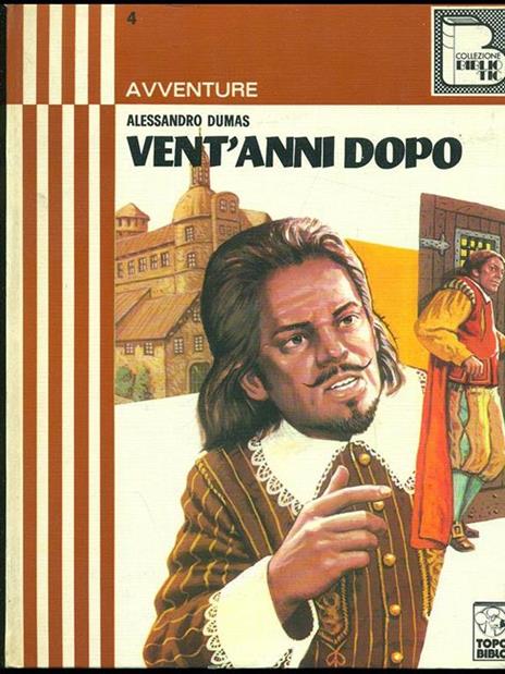 Vent'anni dopo - Alexandre Dumas - copertina