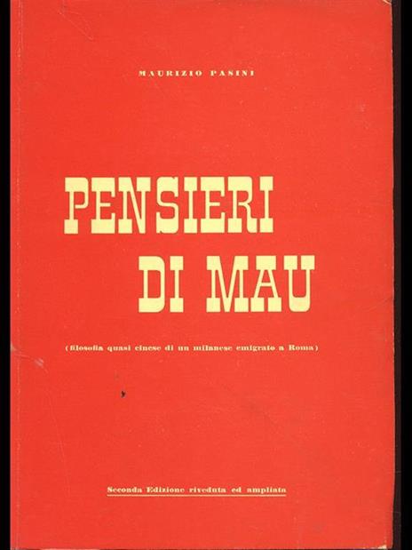 Pensieri di Mau - Maurizio Pasini - copertina