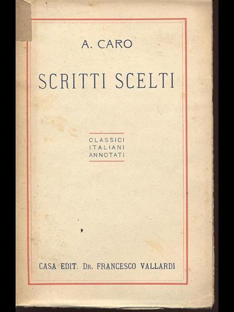 Scritti scelti - Annibal Caro - 9