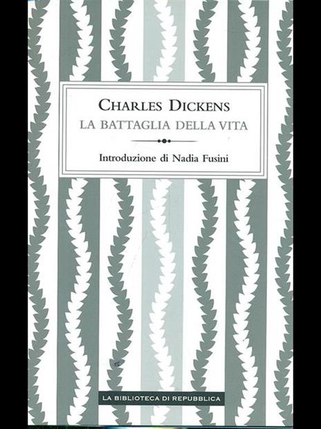 La battaglia della vita - Charles Dickens - copertina