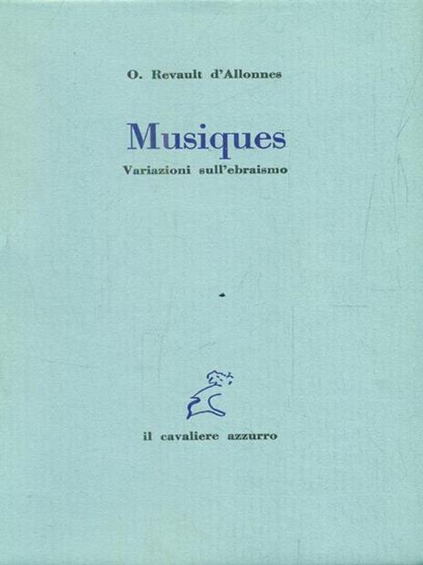 Musiques variazioni sull'ebraismo - Olivier Revault D'Allonnes - 2