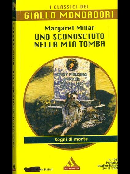 Uno sconosciuto nella mia tomba - Margaret Millar - copertina