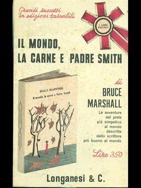 Il mondo, la carne e padre smith  - Bruce Marshall - copertina