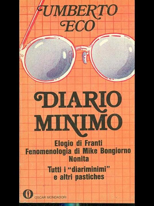 Diario minimo - Umberto Eco - copertina