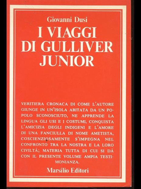 I viaggi di Gulliver junior - Giovanni Dusi - copertina