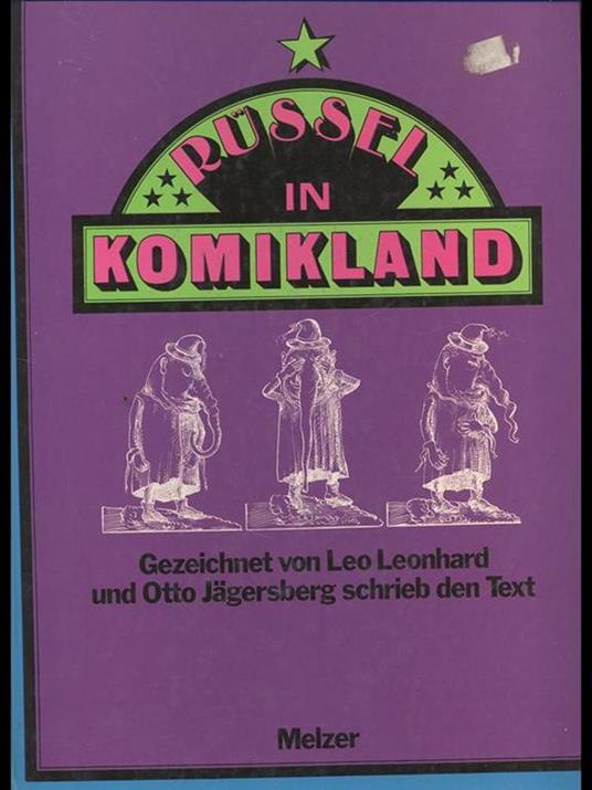 Russel in Komikland - Rudolf Walter Leonhardt - copertina