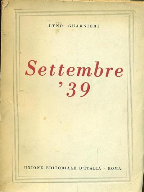 Settembre '39 - Lyno Guarnieri - 6