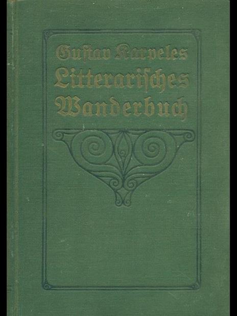 Litterarisches Manderbuch - Gustavo Karpeles - copertina