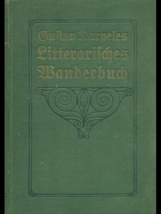 Litterarisches Manderbuch - Gustavo Karpeles - copertina