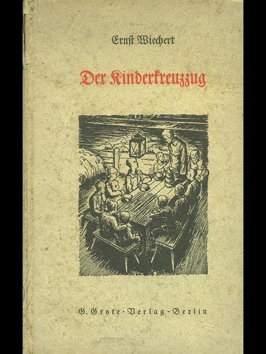Der Rinderfreuzzug - Ernst Wiechert - copertina