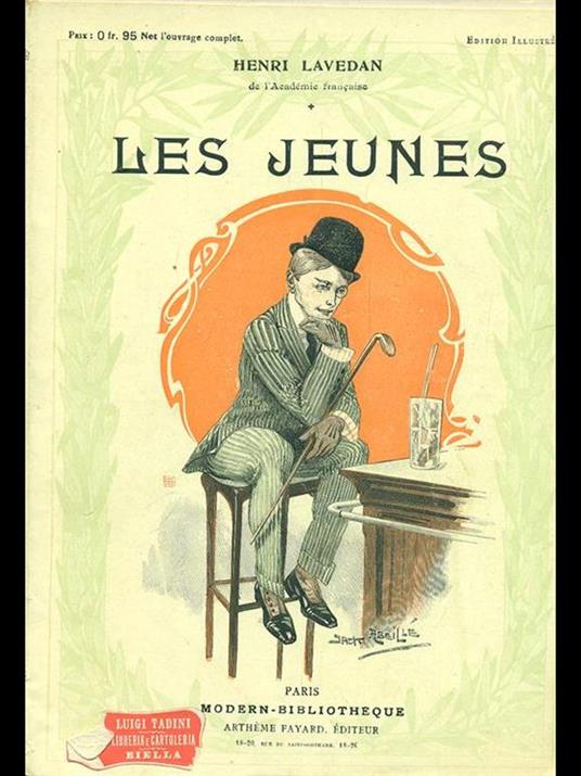 Les jeunes - Henri Lavedan - copertina