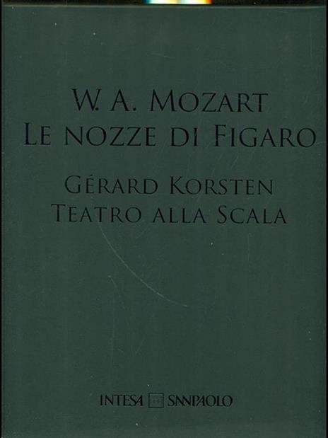 W. a. Mozart: Le nozze di Figaro. Gerard Korsten, teatro alla Scala - copertina