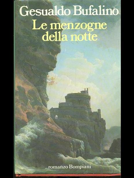 Le menzogne della notte - Gesualdo Bufalino - copertina