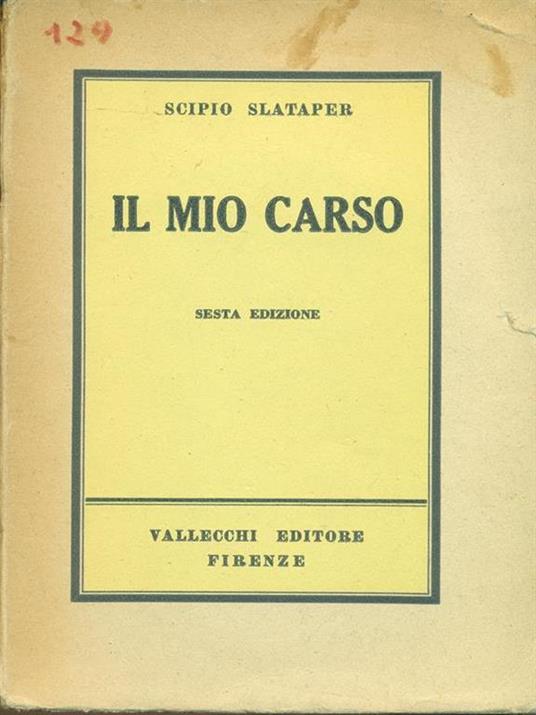 Il mio Carso - Scipio Slataper - copertina