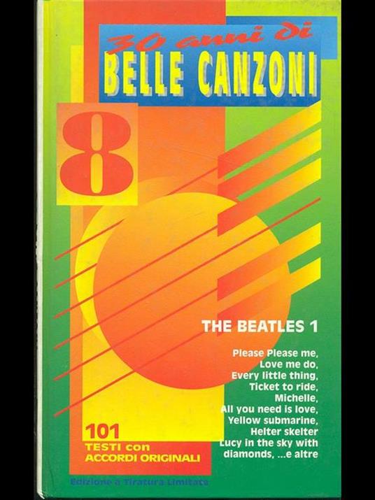 Anni di belle canzonivol. 8. I Beatles - copertina