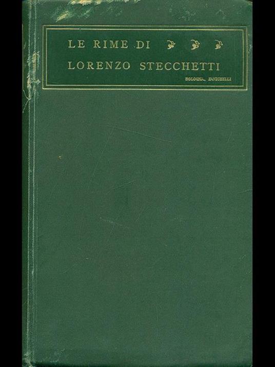 Le rime - Lorenzo Stecchetti - 10