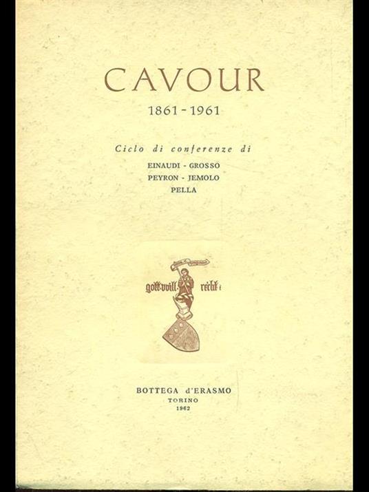 Cavour 1861-1961 - copertina
